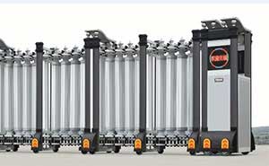 不銹鋼伸縮門(mén) - 精鋼門(mén)G396A