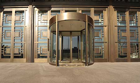 長治公安局旋轉(zhuǎn)門案例 - 中出網(wǎng)-智能出入口與停車充電門戶