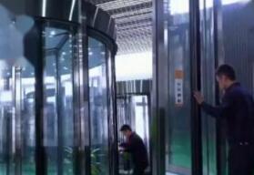 相信品牌的力量，銳澤SOTC安全旋轉(zhuǎn)門登陸央視