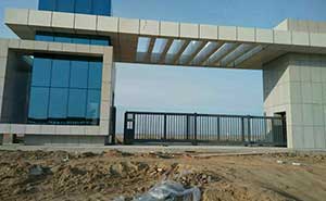 呼市安全廳培訓(xùn)中心863-G伸縮門案例