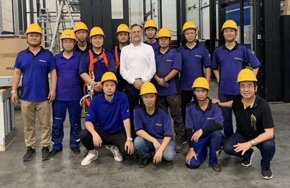 安裝部首次利用霍曼學(xué)院進(jìn)行線上線下相結(jié)合的O2O混合培訓(xùn)