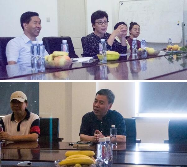 劉主席、何書記對公司歷年來取得的一系列成績表示祝賀和認可