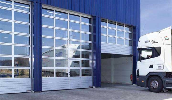 全透明鋁合金車(chē)庫(kù)門(mén)