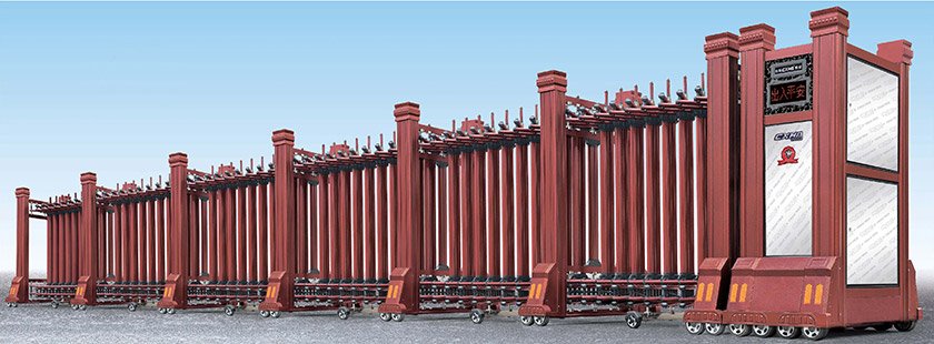 伸縮門CD-07BY鋁合金伸縮門