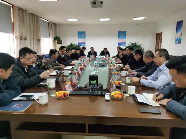 寶鋼股份吳小弟書記一行參觀調(diào)研國強(qiáng)集團(tuán)