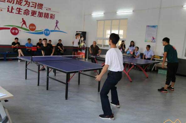 江蘇國強第一屆員工乒乓球趣味賽拉開序幕