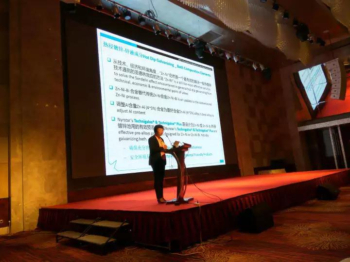 江蘇國強代表團參加國際熱鍍鋅大會