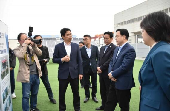 常州市市長陳金虎一行走訪調(diào)研江蘇國強