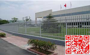 無錫松下能源B型方管柵欄案例 - 中出網-智能出入口與停車充電門戶