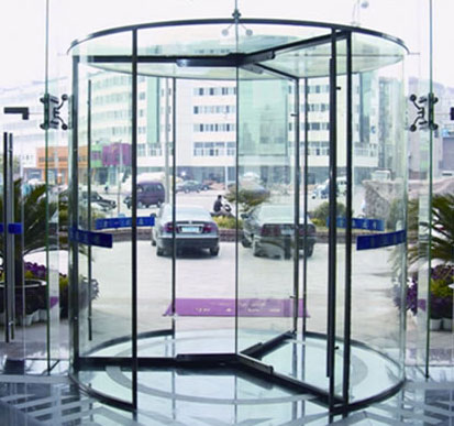 水晶旋轉(zhuǎn)門