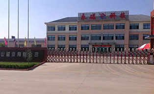 朱口集團(tuán)紅秀山磁業(yè)伸縮門工程案例