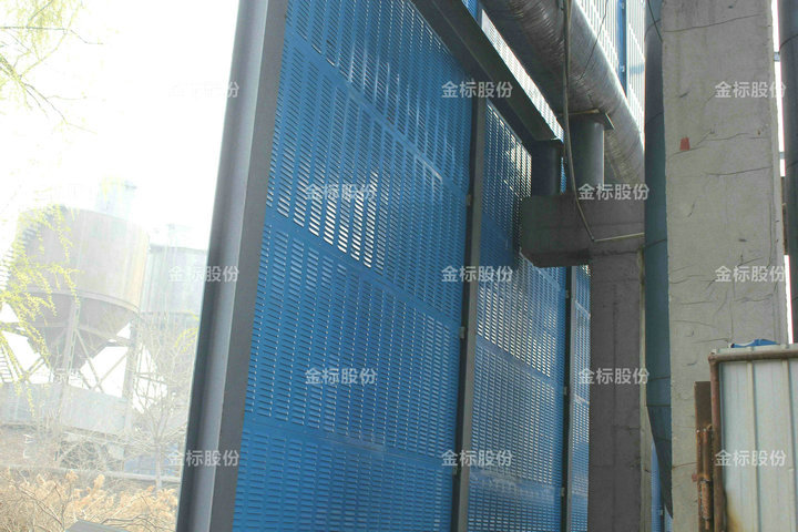 石家莊欒城電廠聲屏障護欄案例 - 中出網-智能出入口與停車充電門戶