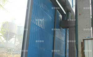 石家莊欒城電廠聲屏障護(hù)欄案例 - 中出網(wǎng)-智能出入口與停車充電門戶