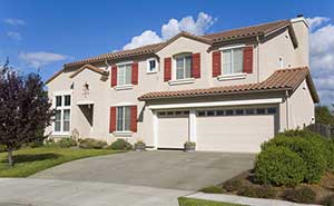 陽光美加花園別墅區(qū)開門機案例