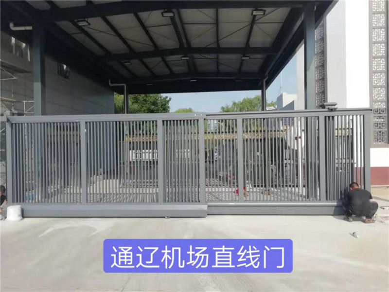 通遼機場直線門 - 中出網(wǎng)-智能出入口與停車充電門戶