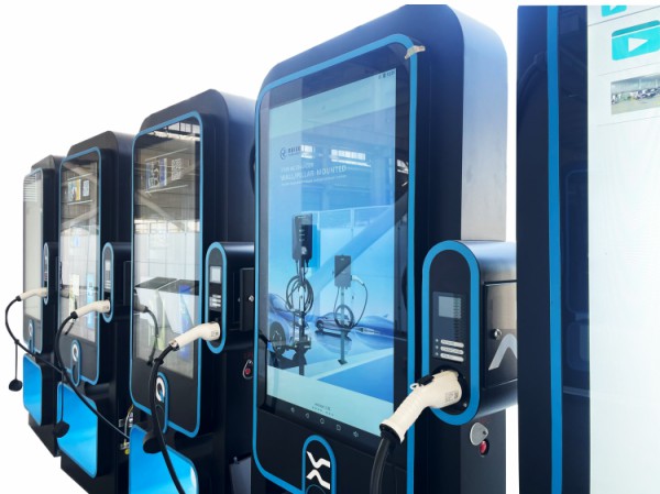 11kW大屏交流充電機