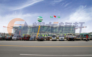 山東壽光國際會展中心旗桿案例 - 中出網(wǎng)-智能出入口與停車充電門戶