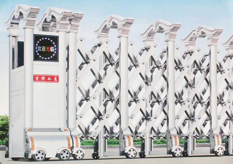 LF-001不銹鋼電動(dòng)伸縮門(mén)