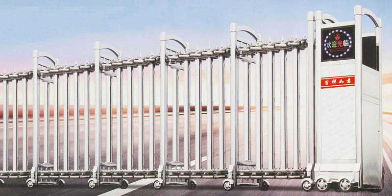 LF-011不銹鋼電動(dòng)伸縮門