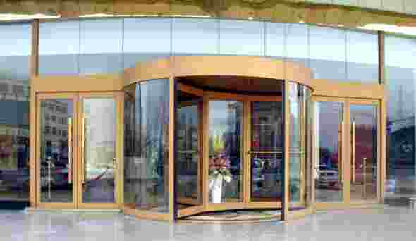 手動(dòng)旋轉(zhuǎn)門(mén)（氟碳噴涂）