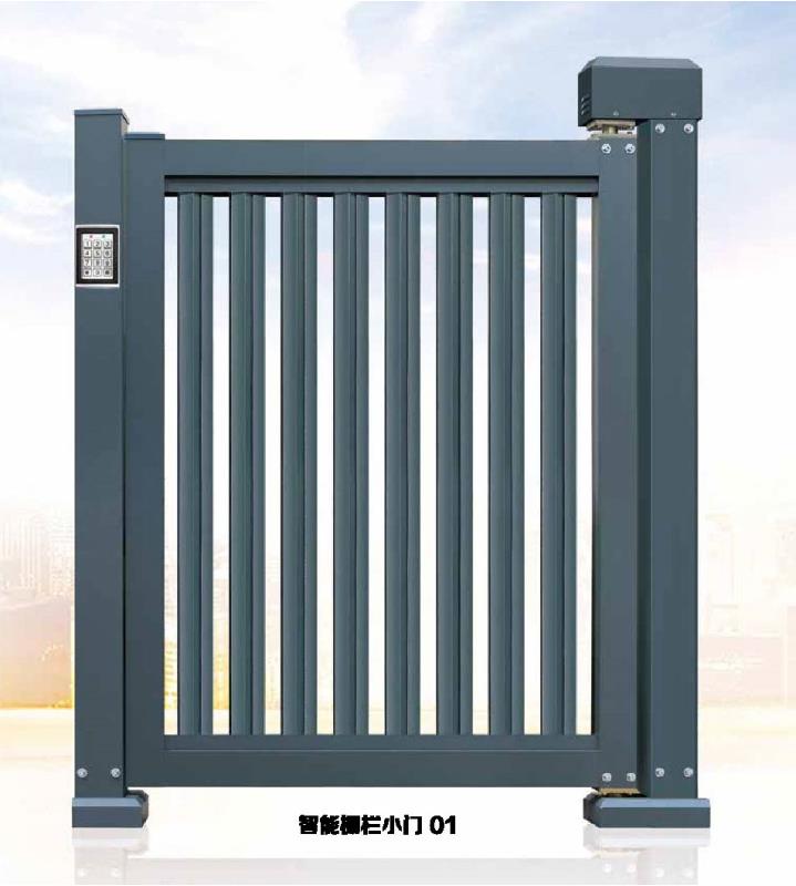 智能棚欄小門 01