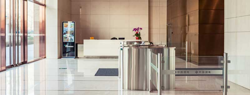 國(guó)電資本控股辦公樓通道閘案例 - 中出網(wǎng)-智能出入口與停車充電門戶