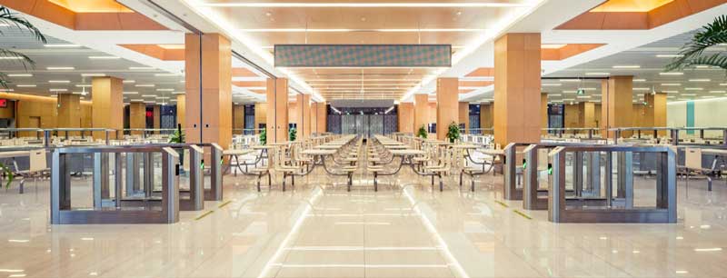 通號軌道交通研發(fā)中心通道閘案例 - 中出網(wǎng)-智能出入口與停車充電門戶