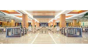 通號軌道交通研發(fā)中心通道閘案例