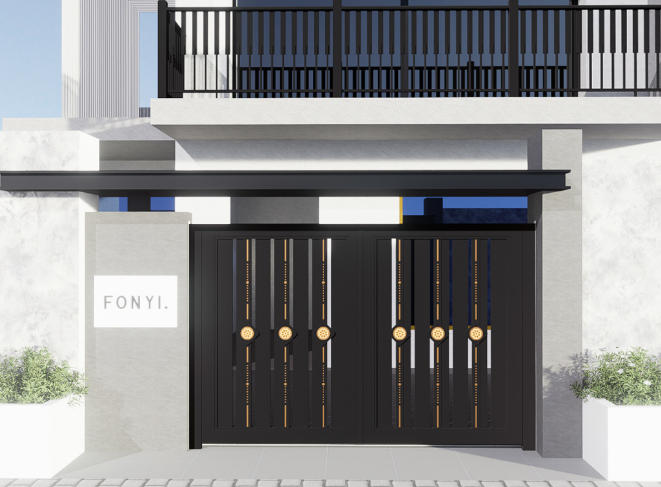 別墅大門-國色天香