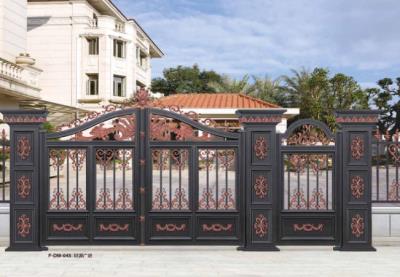 別墅大門(mén)豪華鋁藝庭院門(mén)F-DM-047