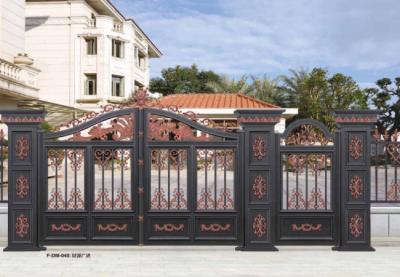 別墅大門(mén)豪華鋁藝庭院門(mén)F-DM-045