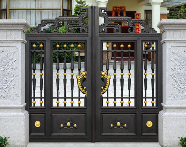 鋁藝大門 LJ-8026