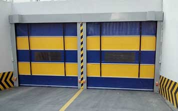 地下停車場快速堆積門