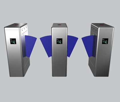 立式翼閘雙通道