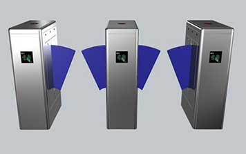 立式翼閘雙通道