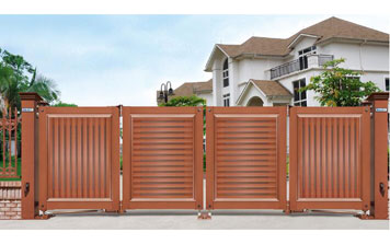 智能懸浮折疊門718C（古銅金）