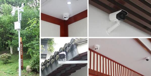 景區(qū)各個角落安裝的監(jiān)控設(shè)備