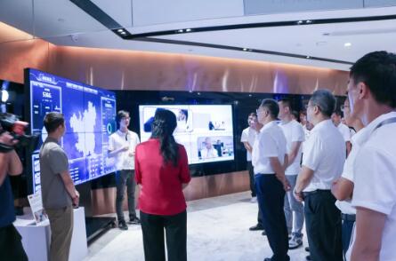 百勝智能接待江西省副省長羅小云一行蒞臨南昌科技廣場調研科技創(chuàng)新工作