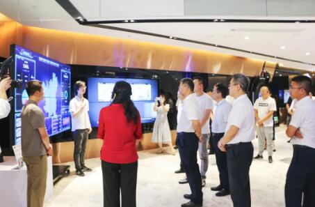 百勝智能接待江西省副省長羅小云一行蒞臨南昌科技廣場調研科技創(chuàng)新工作