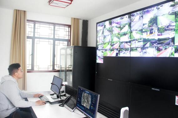 指揮中心實時監(jiān)視各類現場