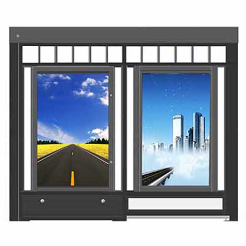 人行通道有軌平移廣告門(mén)