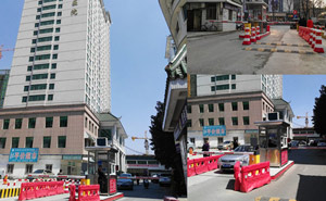 襄陽市中醫(yī)醫(yī)院門口道閘案例 - 中出網(wǎng)-智能出入口與停車充電門戶