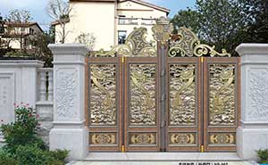 鋁藝大門(mén) - 吉祥如意（折疊門(mén)）NB-965