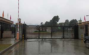 臺州城市水利局智能無軌懸浮門工程案例 - 中出網-智能出入口與停車充電門戶