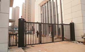 湖北省黃石市地稅局智能無(wú)軌懸浮門(mén)工程案例