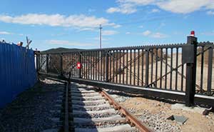 大連市鐵路干線智能無軌懸浮門工程案例