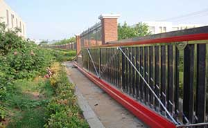 大連美羅藥業(yè)智能無軌懸浮門工程案例