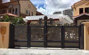 三亞市別墅鋁藝965 - 中出網(wǎng)-智能出入口與停車充電門戶