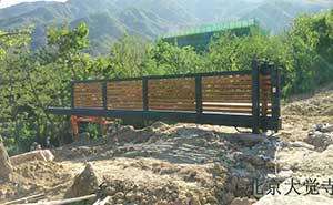 北京大覺寺智能安全伸縮平移門工程案例 - 中出網(wǎng)-智能出入口與停車充電門戶