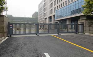 上海松萬機械有限公司智能安全伸縮平移門工程案例